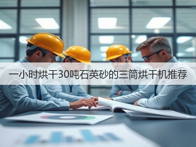 一小时烘干30吨石英砂的三筒烘干机推荐(图1) 一小时烘干30吨石英砂的三筒烘干机推荐(图1)
