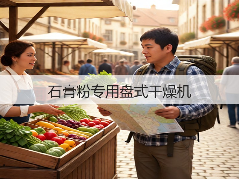 石膏粉专用盘式干燥机