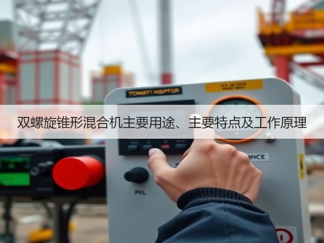 双螺旋锥形混合机主要用途、主要特点及工作原理(图1)