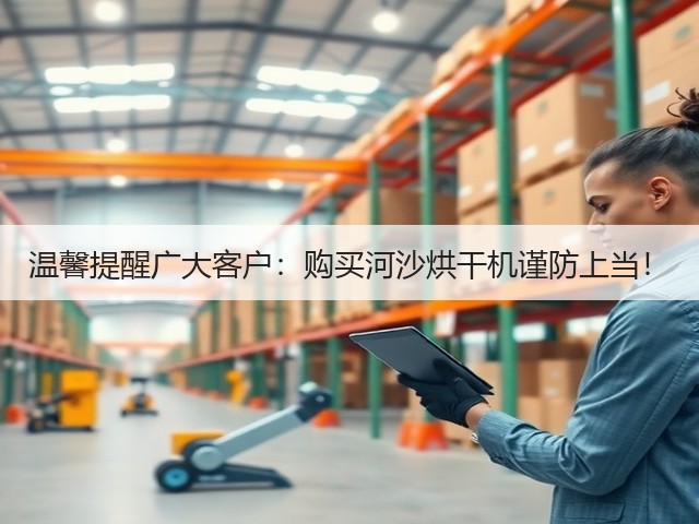 温馨提醒广大客户:购买河沙烘干机谨防上当!(图1) 温馨提醒广大客户:购买河沙烘干机谨防上当!(图1)