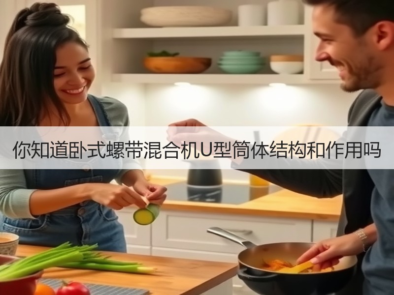 你知道卧式螺带混合机U型筒体结构和作用吗 你知道卧式螺带混合机U型筒体结构和作用吗