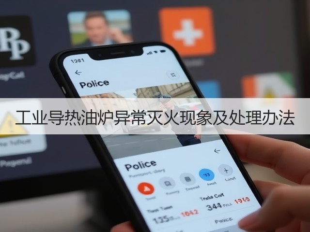 工业导热油炉异常灭火现象及处理办法(图1)