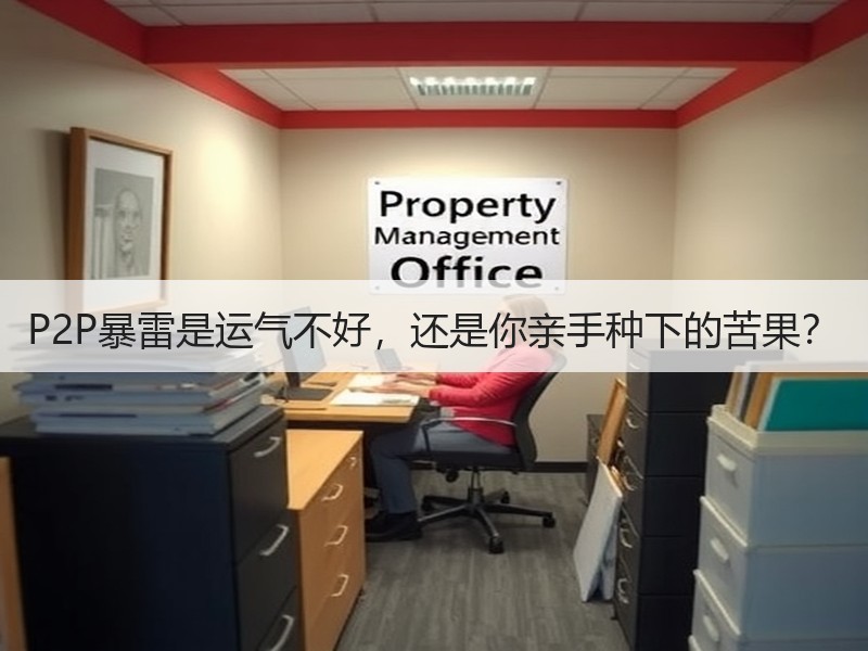 P2P暴雷是运气不好，还是你亲手种下的苦果？