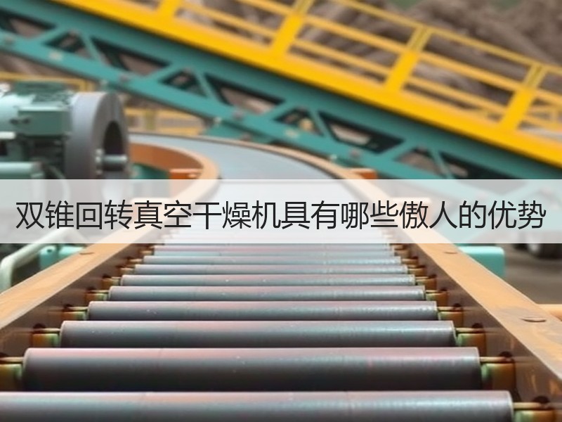 双锥回转真空干燥机具有哪些傲人的优势