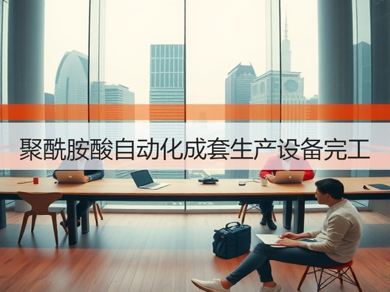 聚酰胺酸自动化成套生产设备完工