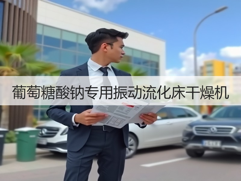 葡萄糖酸钠专用振动流化床干燥机