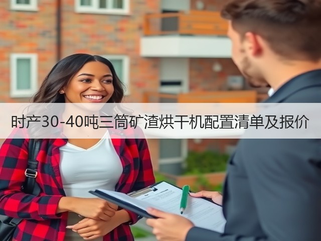 时产30-40吨三筒矿渣烘干机配置清单及报价(图1) 时产30-40吨三筒矿渣烘干机配置清单及报价(图1)