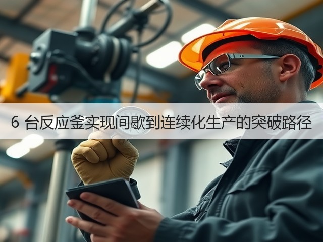 6 台反应釜实现间歇到连续化生产的突破路径(图3)
