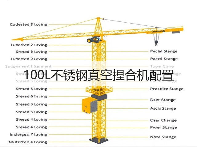 100L不锈钢真空捏合机配置(图3)