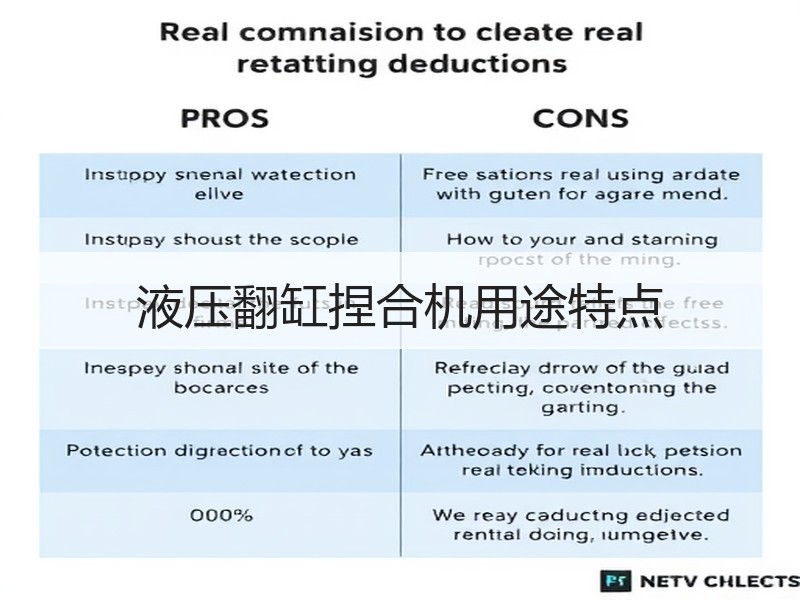 液压翻缸捏合机用途特点 液压翻缸捏合机用途特点