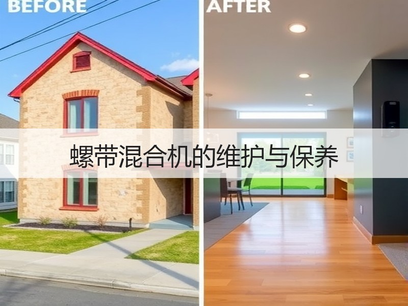 螺带混合机的维护与保养 螺带混合机的维护与保养