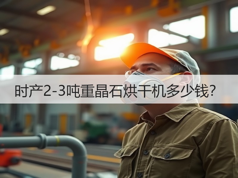 时产2-3吨重晶石烘干机多少钱？