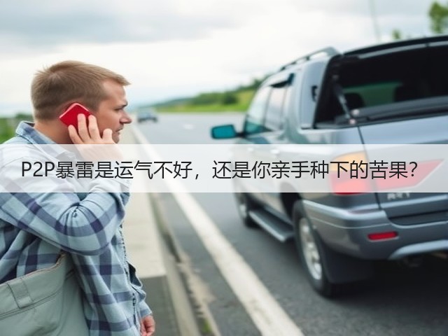 P2P暴雷是运气不好，还是你亲手种下的苦果？(图3)