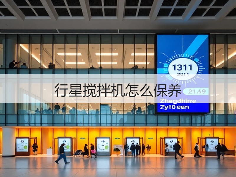 行星搅拌机怎么保养 行星搅拌机怎么保养