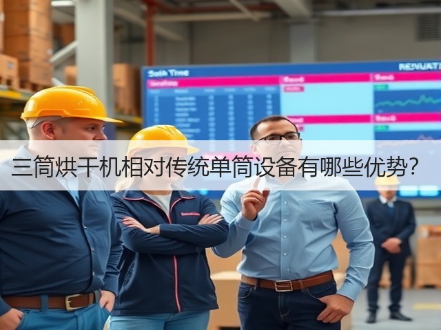 三筒烘干机相对传统单筒设备有哪些优势?(图1) 三筒烘干机相对传统单筒设备有哪些优势?(图1)