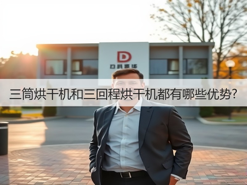 三筒烘干机和三回程烘干机都有哪些优势?