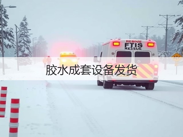 胶水成套设备发货(图1) 胶水成套设备发货(图1)