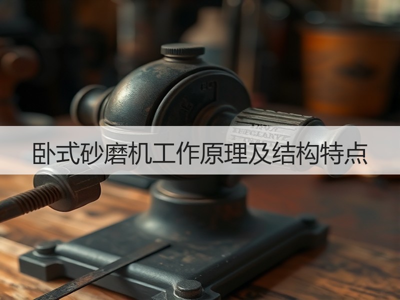 卧式砂磨机工作原理及结构特点
