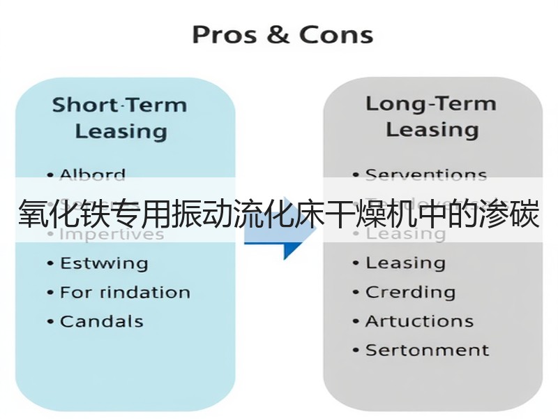 氧化铁专用振动流化床干燥机中的渗碳