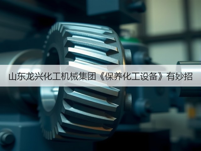 山东龙兴化工机械集团《保养化工设备》有妙招(图2)