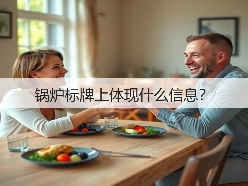 锅炉标牌上体现什么信息？