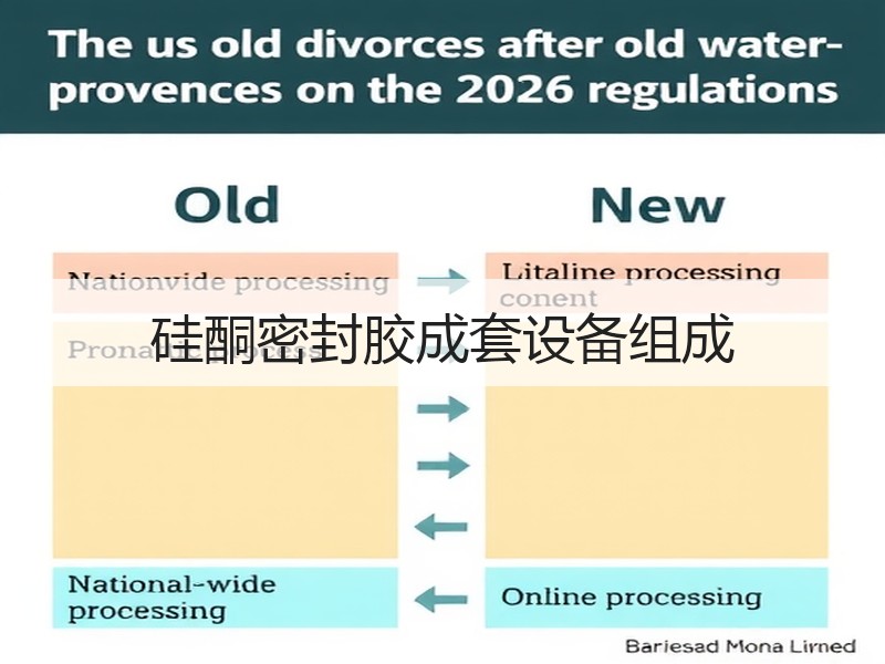 硅酮密封胶成套设备组成