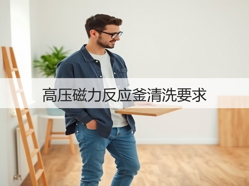 高压磁力反应釜清洗要求