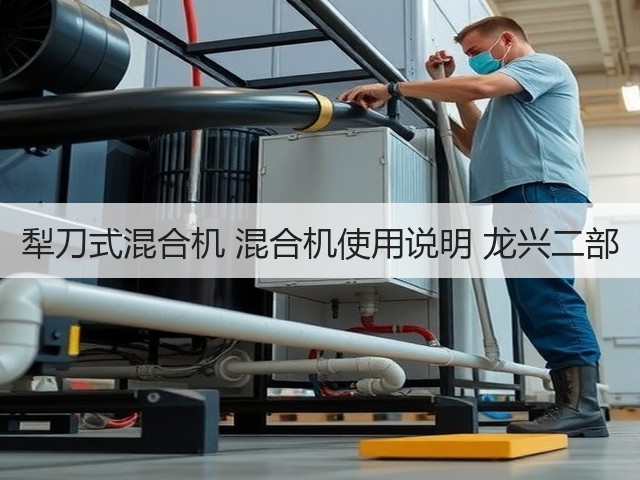 犁刀式混合机 混合机使用说明 龙兴二部(图2)
