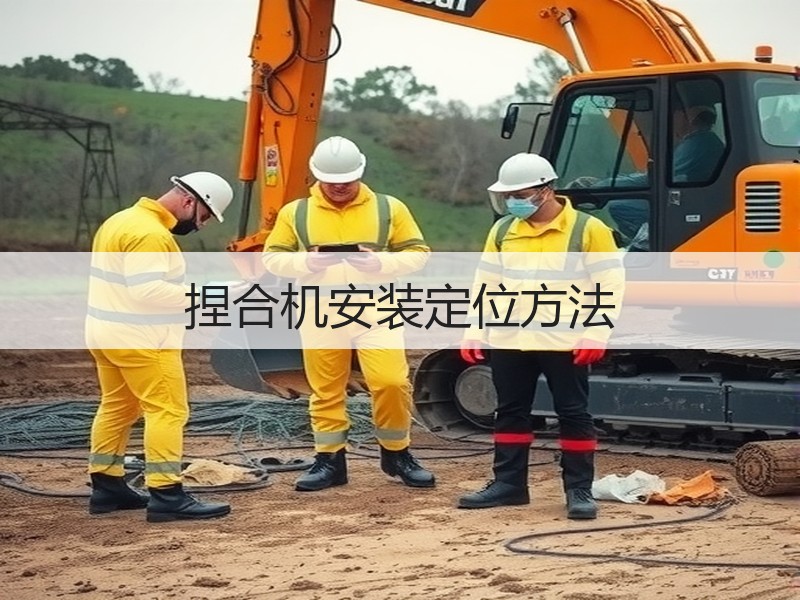 捏合机安装定位方法 捏合机安装定位方法