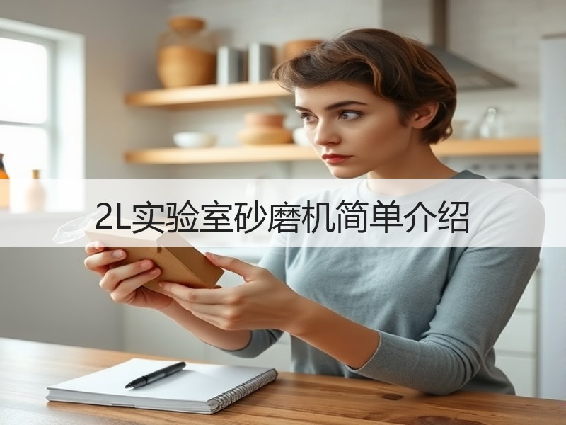 2L实验室砂磨机简单介绍