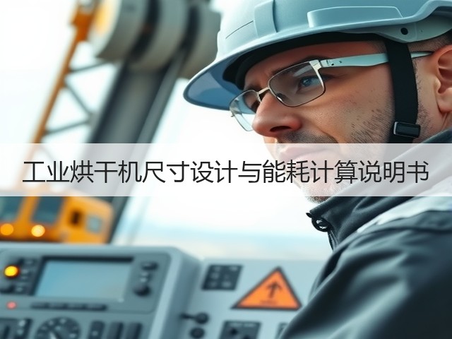 工业烘干机尺寸设计与能耗计算说明书(图2) 工业烘干机尺寸设计与能耗计算说明书(图2)