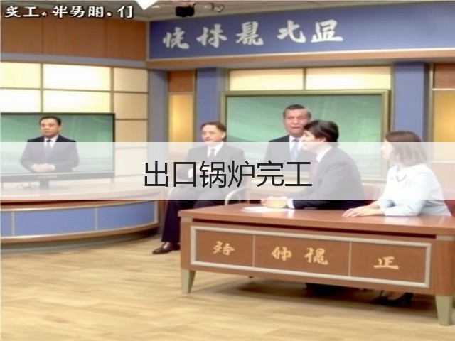 出口锅炉完工(图3) 出口锅炉完工(图3)