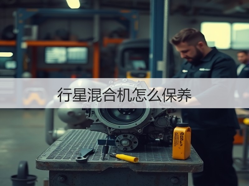 行星混合机怎么保养