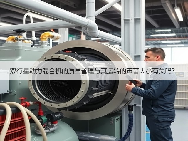 双行星动力混合机的质量管理与其运转的声音大小有关吗?(图2) 双行星动力混合机的质量管理与其运转的声音大小有关吗?(图2)