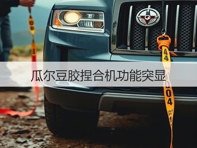 瓜尔豆胶捏合机功能突显(图3)
