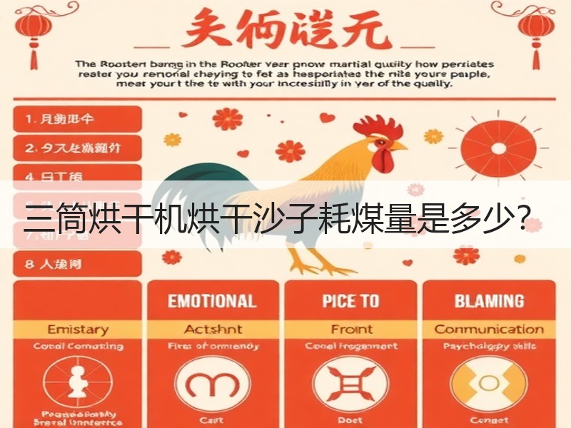 三筒烘干机烘干沙子耗煤量是多少? 三筒烘干机烘干沙子耗煤量是多少?