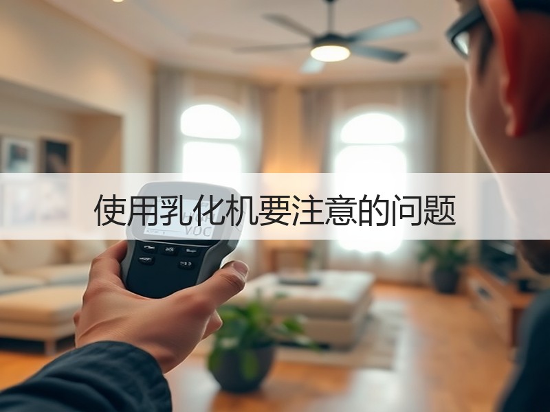 使用乳化机要注意的问题 使用乳化机要注意的问题