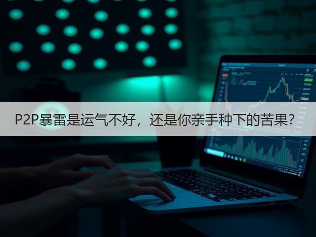 P2P暴雷是运气不好，还是你亲手种下的苦果？(图2)