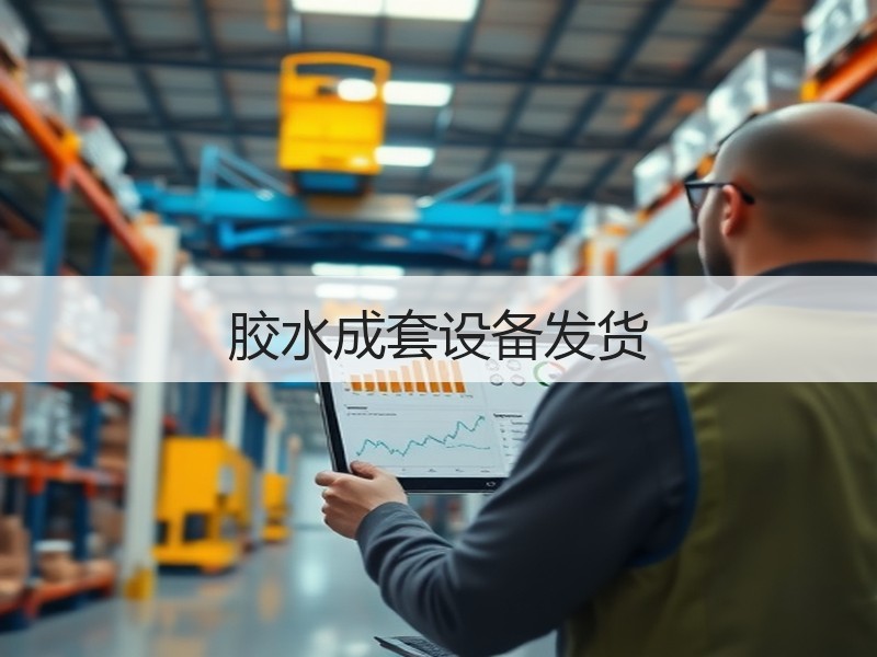 胶水成套设备发货