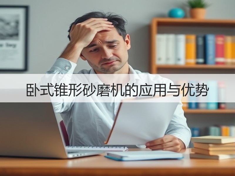 卧式锥形砂磨机的应用与优势