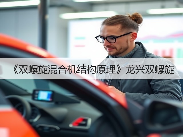 《双螺旋混合机结构原理》龙兴双螺旋(图3)