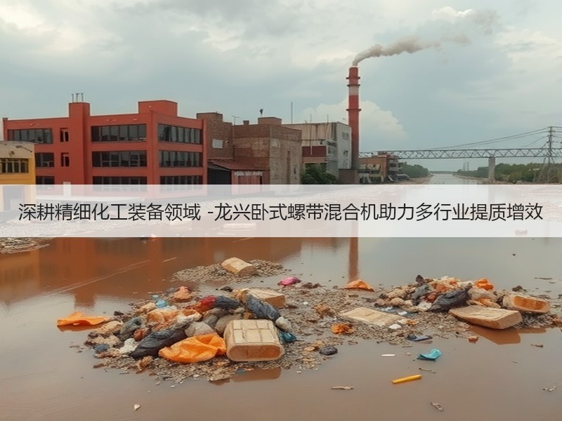 深耕精细化工装备领域 -龙兴卧式螺带混合机助力多行业提质增效