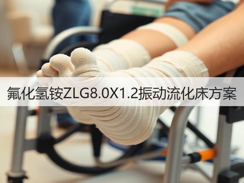 氟化氢铵ZLG8.0X1.2振动流化床方案