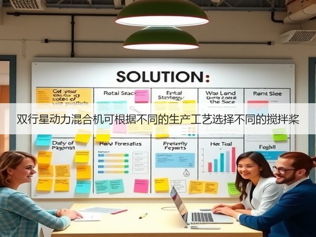 双行星动力混合机可根据不同的生产工艺选择不同的搅拌桨(图2) 双行星动力混合机可根据不同的生产工艺选择不同的搅拌桨(图2)