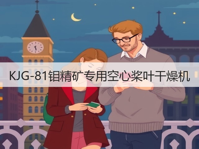KJG-81钼精矿专用空心桨叶干燥机(图3)